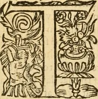 An illustration from [The New Testament of Iesus Christ : faithfully translated into English ... in the English College of Rhemes] (1582)