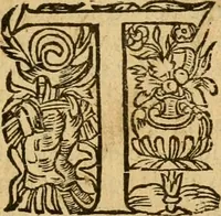 An illustration from [The New Testament of Iesus Christ : faithfully translated into English ... in the English College of Rhemes] (1582)