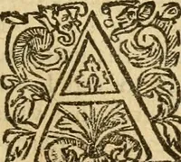 An illustration from [The New Testament of Iesus Christ : faithfully translated into English ... in the English College of Rhemes] (1582)