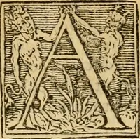 An illustration from [The New Testament of Iesus Christ : faithfully translated into English ... in the English College of Rhemes] (1582)
