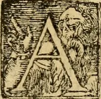 An illustration from [The New Testament of Iesus Christ : faithfully translated into English ... in the English College of Rhemes] (1582)