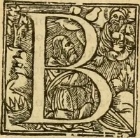 An illustration from [The New Testament of Iesus Christ : faithfully translated into English ... in the English College of Rhemes] (1582)