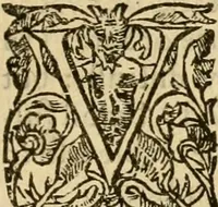 An illustration from [The New Testament of Iesus Christ : faithfully translated into English ... in the English College of Rhemes] (1582)