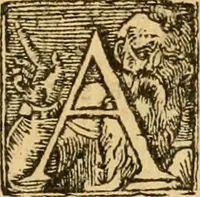 An illustration from [The New Testament of Iesus Christ : faithfully translated into English ... in the English College of Rhemes] (1582)