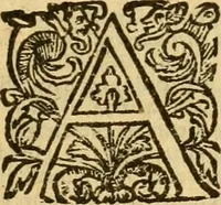 An illustration from [The New Testament of Iesus Christ : faithfully translated into English ... in the English College of Rhemes] (1582)