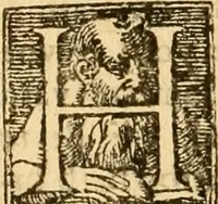An illustration from [The New Testament of Iesus Christ : faithfully translated into English ... in the English College of Rhemes] (1582)