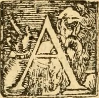 An illustration from [The New Testament of Iesus Christ : faithfully translated into English ... in the English College of Rhemes] (1582)