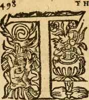 An illustration from [The New Testament of Iesus Christ : faithfully translated into English ... in the English College of Rhemes] (1582)