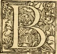 An illustration from [The New Testament of Iesus Christ : faithfully translated into English ... in the English College of Rhemes] (1582)