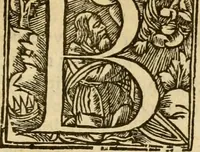 An illustration from [The New Testament of Iesus Christ : faithfully translated into English ... in the English College of Rhemes] (1582)