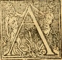 An illustration from [The New Testament of Iesus Christ : faithfully translated into English ... in the English College of Rhemes] (1582)