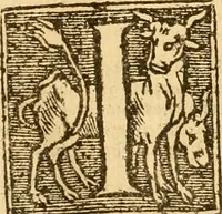 An illustration from [The New Testament of Iesus Christ : faithfully translated into English ... in the English College of Rhemes] (1582)