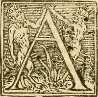 An illustration from [The New Testament of Iesus Christ : faithfully translated into English ... in the English College of Rhemes] (1582)
