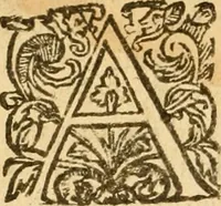 An illustration from [The New Testament of Iesus Christ : faithfully translated into English ... in the English College of Rhemes] (1582)