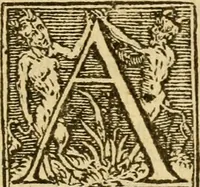 An illustration from [The New Testament of Iesus Christ : faithfully translated into English ... in the English College of Rhemes] (1582)