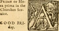 An illustration from [The New Testament of Iesus Christ : faithfully translated into English ... in the English College of Rhemes] (1582)