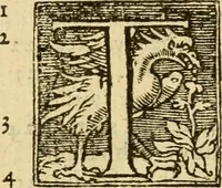 An illustration from [The New Testament of Iesus Christ : faithfully translated into English ... in the English College of Rhemes] (1582)