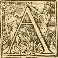 An illustration from [The New Testament of Iesus Christ : faithfully translated into English ... in the English College of Rhemes] (1582)