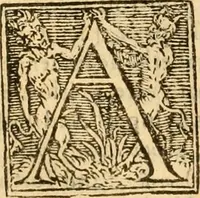 An illustration from [The New Testament of Iesus Christ : faithfully translated into English ... in the English College of Rhemes] (1582)