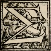 An illustration from Theōnos Sophiston Progymnasmata = Theonis Sophistae Primae apud rhetorem exercitationes (1541)