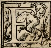 An illustration from Theōnos Sophiston Progymnasmata = Theonis Sophistae Primae apud rhetorem exercitationes (1541)