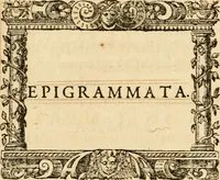 Picture 14 of 71 from Theodori Bezae Vezelii Poemata varia : sylvae, elegiae, epitaphia, epigrammata, icones, emblemata, Cato Censorius : omnia ab ipso auctore in vnum nunc corpus collecta & recognita (1597), leaf 172