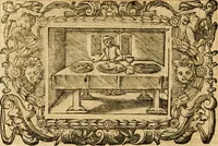 An illustration from Theodori Bezae Vezelii Poemata varia : sylvae, elegiae, epitaphia, epigrammata, icones, emblemata, Cato Censorius : omnia ab ipso auctore in vnum nunc corpus collecta & recognita (1597)