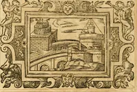 An illustration from Theodori Bezae Vezelii Poemata varia : sylvae, elegiae, epitaphia, epigrammata, icones, emblemata, Cato Censorius : omnia ab ipso auctore in vnum nunc corpus collecta & recognita (1597)
