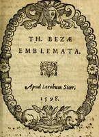 Picture 7 of 55 from Theodori Bezæ Vezelii Poëmata varia ... (1599), leaf 278