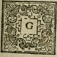 An illustration from Theomagia, or, The temple of wisdome : in three parts, spiritual, celestial, and elemental : containing the occult powers of the angels of astromancy in the telesmatical sculpture of the Persians and AEgyptians : the mysterious vertues of the characters of the stars with the genii, idea's and figures of geomancy ... : the knowledge of the Rosie Crucian physick, and the miraculous secrets in nature ... (1663)
