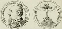 An illustration from Theon krisis : ivdicivm Paridis de tribvs deabvs latvm, in nvmismate imp. Antonini Pii expressvm : epistola Caroli Patini (1679)