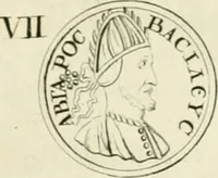 An illustration from Theophili Sigefridi Bayeri Regiomontani Historia Osrhoena et Edessena ex numis illustrata : in qua, Edessae vrbis, Osrhoëni regni, Abgarorum regum, praefectorum Graecorum, Arabum, Persarum, comitum Francorum, successiones, fata, res aliae memorabiles, a prima origene vrbis ad extrema fere tempora explicantur (1734)