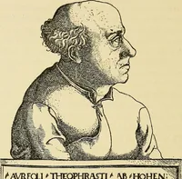 An illustration from Theophrastus Bombastus von Hohenheim called Paracelsus; his personality and influence as physician, chemist and reformer (1920)