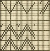 An illustration from Theory of silk weaving; a treatise on the construction and application of weaves, and decomposition and calculation of silk fabrics .. (1896)