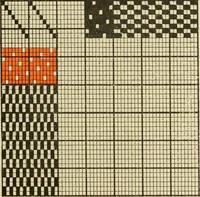 Picture 46 of 57 from Theory of silk weaving; a treatise on the construction and application of weaves, and decomposition and calculation of silk fabrics .. (1896), leaf 66