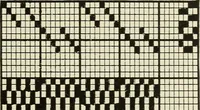 An illustration from Theory of silk weaving; a treatise on the construction and application of weaves, and the decomposition and calculation of broad and narrow, plain, novelty and jacquard silk fabrics (1921)
