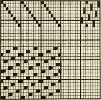 An illustration from Theory of silk weaving; a treatise on the construction and application of weaves, and the decomposition and calculation of broad and narrow, plain, novelty and jacquard silk fabrics (1921)