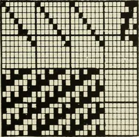 An illustration from Theory of silk weaving; a treatise on the construction and application of weaves, and the decomposition and calculation of broad and narrow, plain, novelty and jacquard silk fabrics (1921)