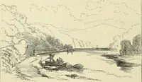 An illustration from The theory and practice of landscape painting in water-colours. Illustrated by a series of twenty-six drawings and diagrams in colours, and numerous woodcuts (1871)
