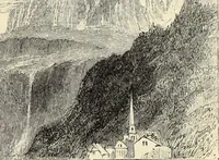 An illustration from The theory and practice of landscape painting in water-colours. Illustrated by a series of twenty-six drawings and diagrams in colours, and numerous woodcuts (1871)