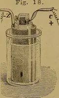 An illustration from Theory and practice of the electric telegraph; a manual for operators and students (1875)