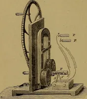 An illustration from Theory and practice of the electric telegraph; a manual for operators and students (1875)