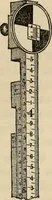 An illustration from The theory and practice of surveying. Designed for the use of surveyors and engineers generally, but especially for the use of students in engineering (1886)