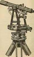 An illustration from The theory and practice of surveying. Designed for the use of surveyors and engineers generally, but especially for the use of students in engineering (1886)