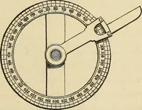 An illustration from The theory and practice of surveying. Designed for the use of surveyors and engineers generally, but especially for the use of students in engineering (1886)