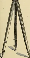An illustration from The theory and practice of surveying. Designed for the use of surveyors and engineers generally, but especially for the use of students in engineering (1886)