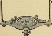 An illustration from The theory and practice of surveying. Designed for the use of surveyors and engineers generally, but especially for the use of students in engineering (1886)