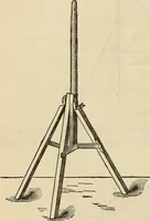 An illustration from The theory and practice of surveying. Designed for the use of surveyors and engineers generally, but especially for the use of students in engineering (1886)
