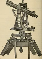 An illustration from The theory and practice of surveying. Designed for the use of surveyors and engineers generally, but especially for the use of students in engineering (1886)
