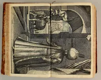 Picture 2 of 10 from Thesaurus exoticorum. : Oder eine mit aussländischen Raritäten und Geschichten wohlversehene Schatz-Kammer fürstellend die asiatische, africanische und americanische Nationes der Berser, Indianer, Sinesin, Tartaren, Egypter, Barbarn, Libyer, Nigriten, Guineer. Hottentotten, Abyssiner, Canadenser, Virgenier, Floridaner, Mexicaner, Peruaner, Chilenser, Magellanier und Brasilianer etc. Nach ihren königreichen, Policeyen, Kleydungen, Sitten und Gottes-Dienst. Darauff folget eine umständliche Beschreibung von Türckey: der Türcken Ankunfft; aller Sultanen Lebens-Lauff und Bildnüss; aller hohen Staats-Bedienten; des Sultans Hoff, Regierung, Intraden, Macht und Vasallen; wie auch ihres Propheten Mahomets Lebens-Beschreibung, und sein verfluchtes Gesetz-Buch oder Alkoran. Alssdann eine kürtzbündige Beschreibung von Ungarn: nach seiner grösse, Fruchtbarkeit, Macht, Städten und vielen Vestungen von Wien biss nach Constantinopel hinaus. Da es dann Gelegenheit gibt zu Reden von den 4 Monarchien, der Assyrer, Perser, Griechen und Römer: aller Käysern, von Nimrod an biss auff den grossen Leopoldum, und so dann von allen Hertzogen und Königen von Ungarn sampt ihren Rildnüssen. Hiernechst eine umbständliche Beschreibung des Lebens-Lauffs Ihrer Käyserl. Mayest. Leopoldi I. und des itzo annoch wehrenden bluthigen Türcken-Krieges, und was in demselben Denckwürdiges in Ungarn, Pohlen und Morea passiret. Alles mit grosser Mühe und Fleiss aus den berühmtesten Scribenten zusammen getragen, mit schönen Kupfern und Landkarten, auch andern Figuren in sehr grosser Anzahl (1688), leaf 157